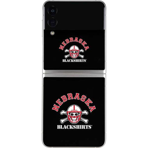 University of Nebraska Blackshirts Galaxy Z Flip4 5G Skin
